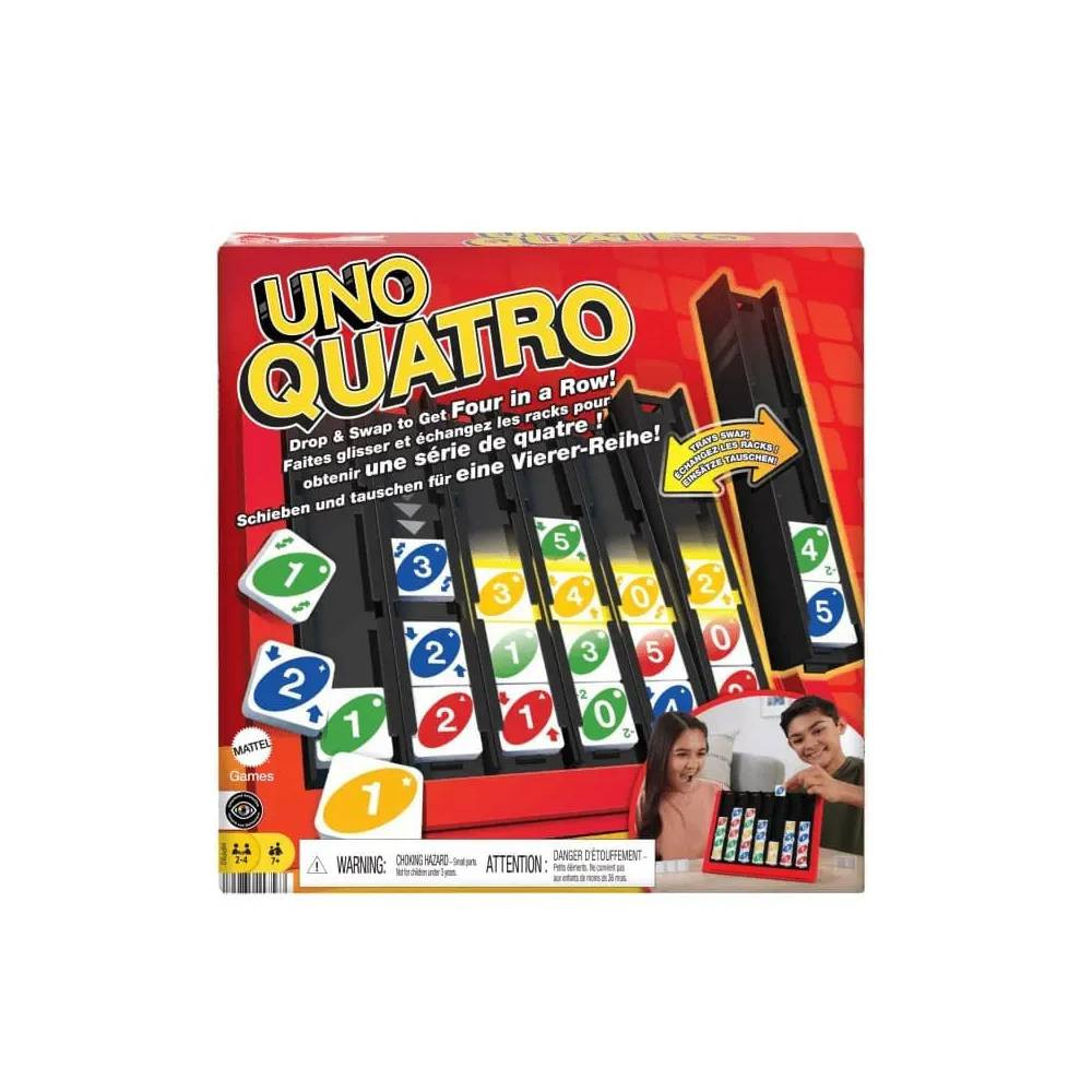 UNO UNO Quatro Tile Strategy Board Game | MTGMHPF82 - Toys & Games - Lebanon