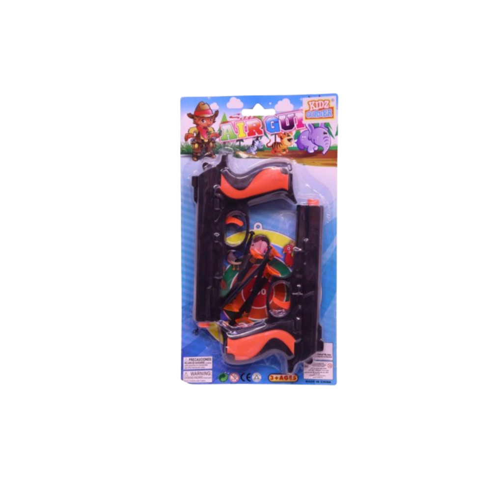 WEILIJUO Air Gun Toy Set with Target Game & Suction Darts – Kids Shooting Playset | AK336-5 - Sports & Outdoors - Lebanon