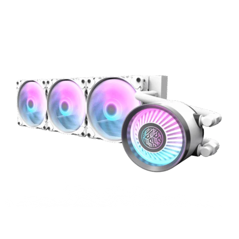 darkFlash DarkFlash Nebula DN 360 Liquid CPU Cooler - White - Computers & Tech - Lebanon