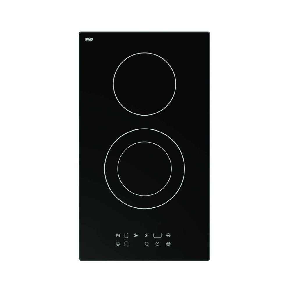 Campomatic Campomatic Built-In Vitroceramic Hob 30cm Black Glass | V32HTX - Home & Kitchen - Lebanon