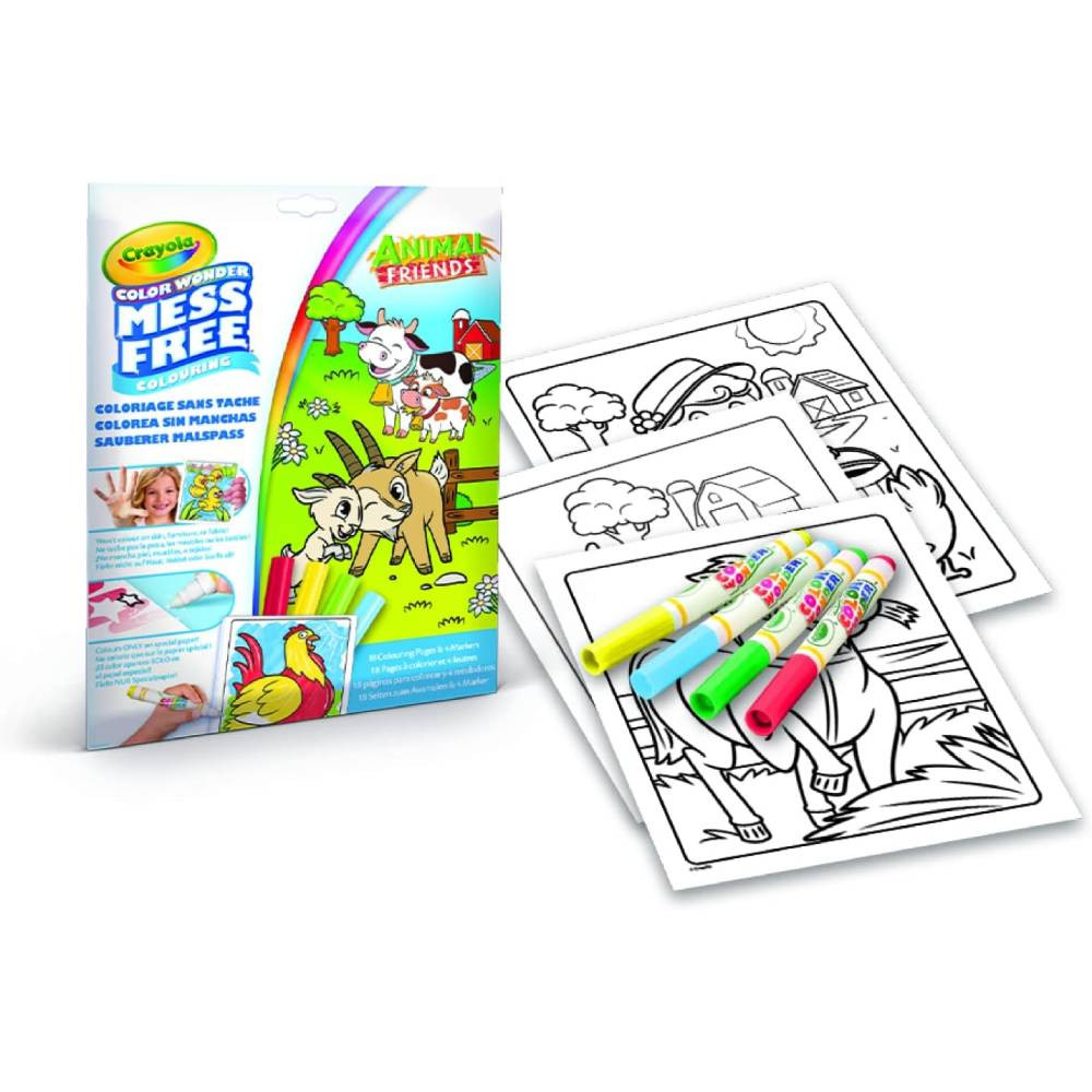 Crayola Crayola Color Wonder Animal Friends Coloring Set with Markers | CY752817 - Home & Kitchen - Lebanon