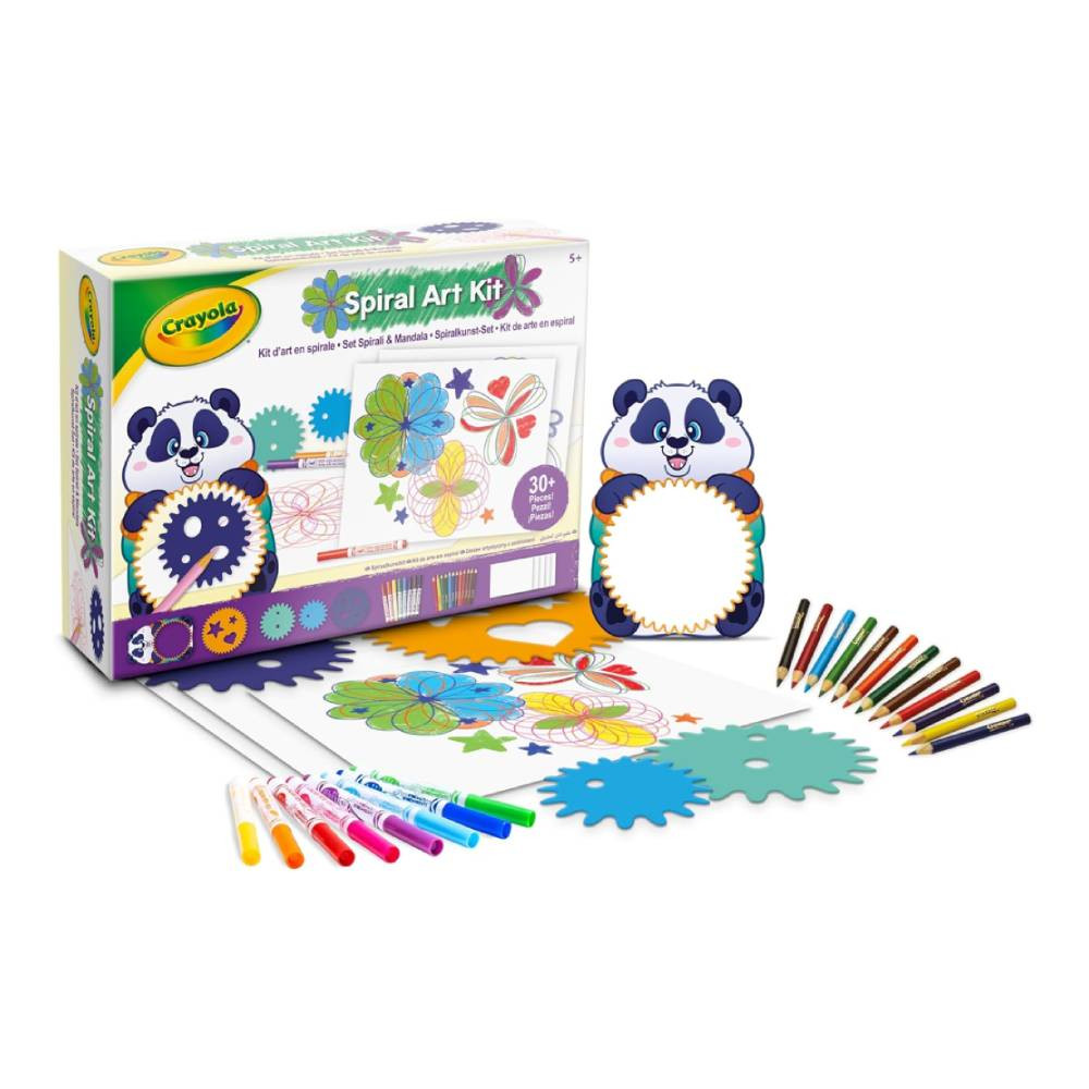 Crayola Crayola Spiral & Mandala Art Set | CY042948 - Home & Kitchen - Lebanon