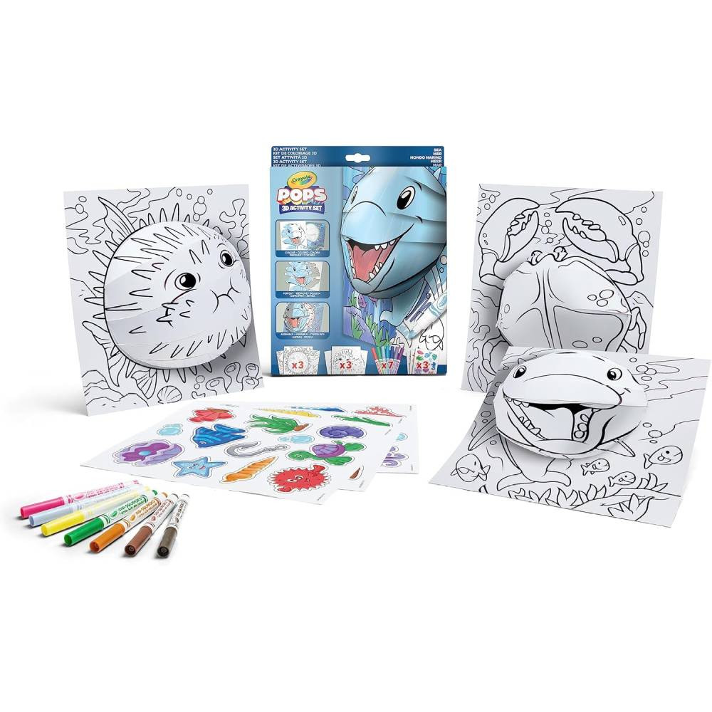 Crayola Crayola Pops Color & Activity Sea Set | CY042805 - Home & Kitchen - Lebanon