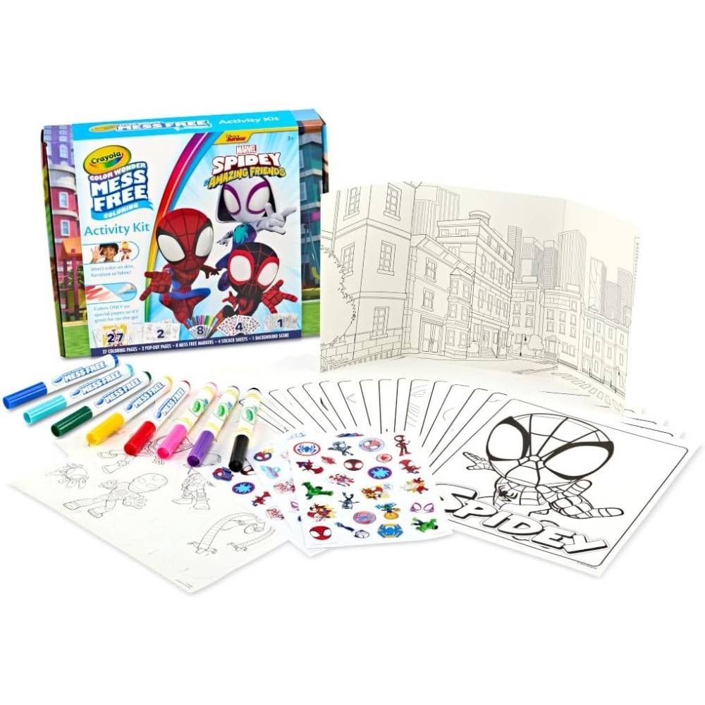 Crayola Crayola Color Wonder Activity Set Spidey | CY757193 - Home & Kitchen - Lebanon