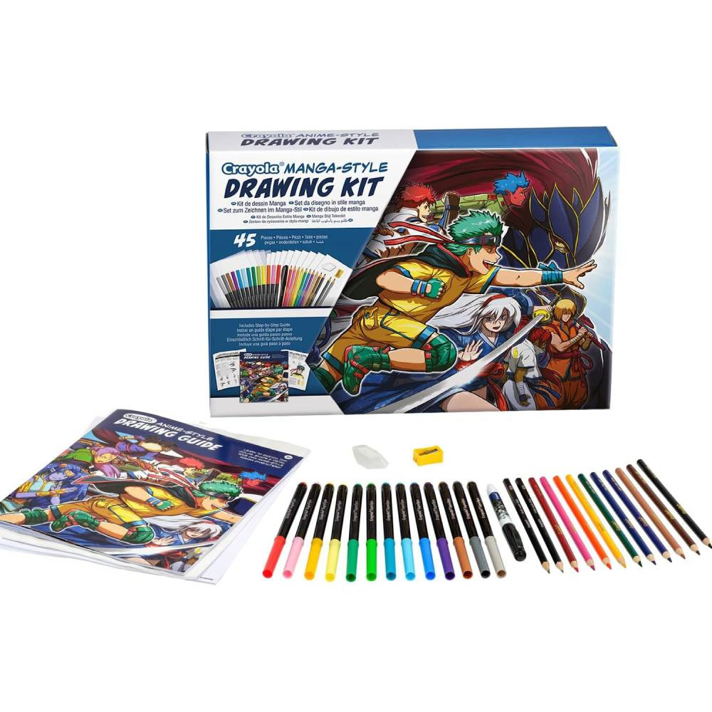 Crayola Crayola Drawing Kit Manga Art Set | CY042938 - Home & Kitchen - Lebanon