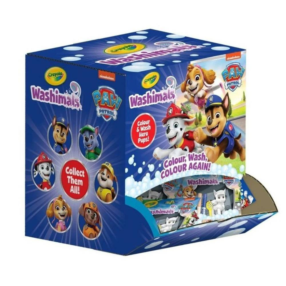 Crayola Crayola Washimals Paw Patrol Display 60pcs | CY747319 - Home & Kitchen - Lebanon