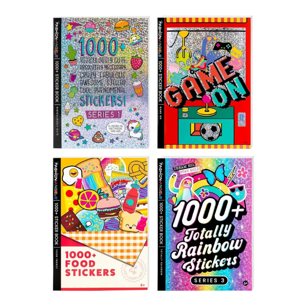 Crayola Crayola Sticker Book 4 Assorted Titles | CY041248 - Home & Kitchen - Lebanon