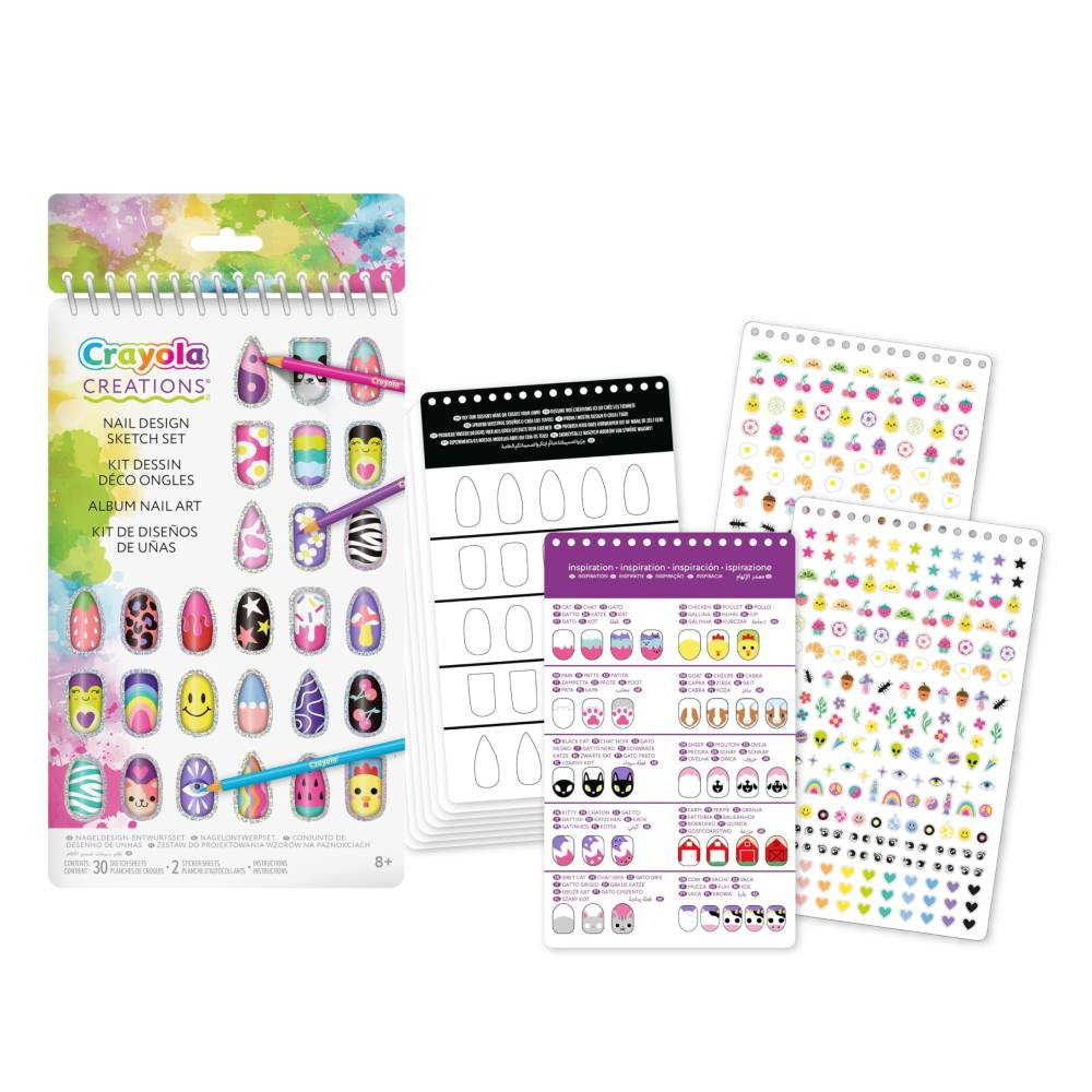 Crayola Crayola Creations Nail Design Compact Portfolio | CY041275 - Beauty & Personal Care - Lebanon