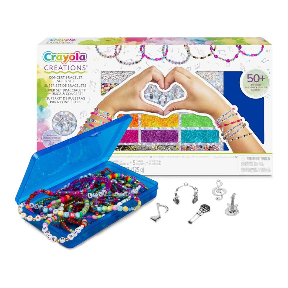 Crayola Crayola Creations Concert Bracelets Super Set | CY042979 - Home & Kitchen - Lebanon