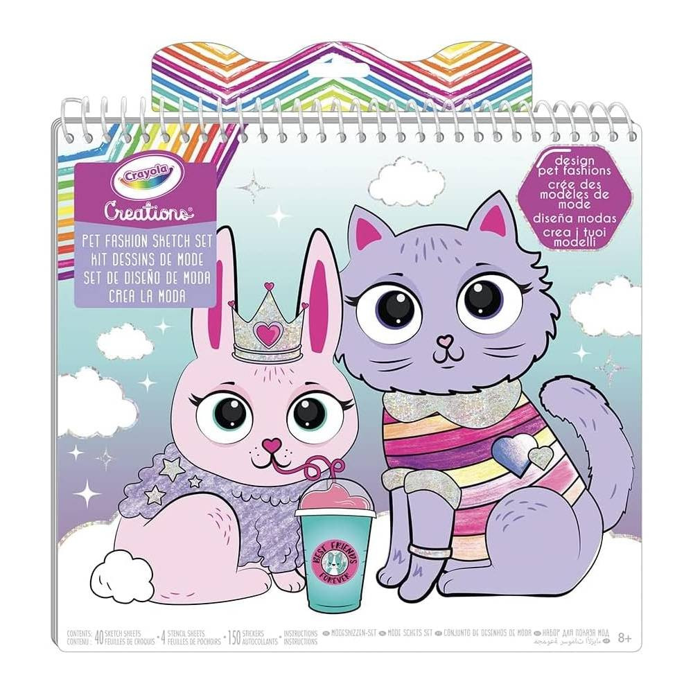 Crayola Crayola Creations Pet Fashion Sketch | CY041173 - Home & Kitchen - Lebanon