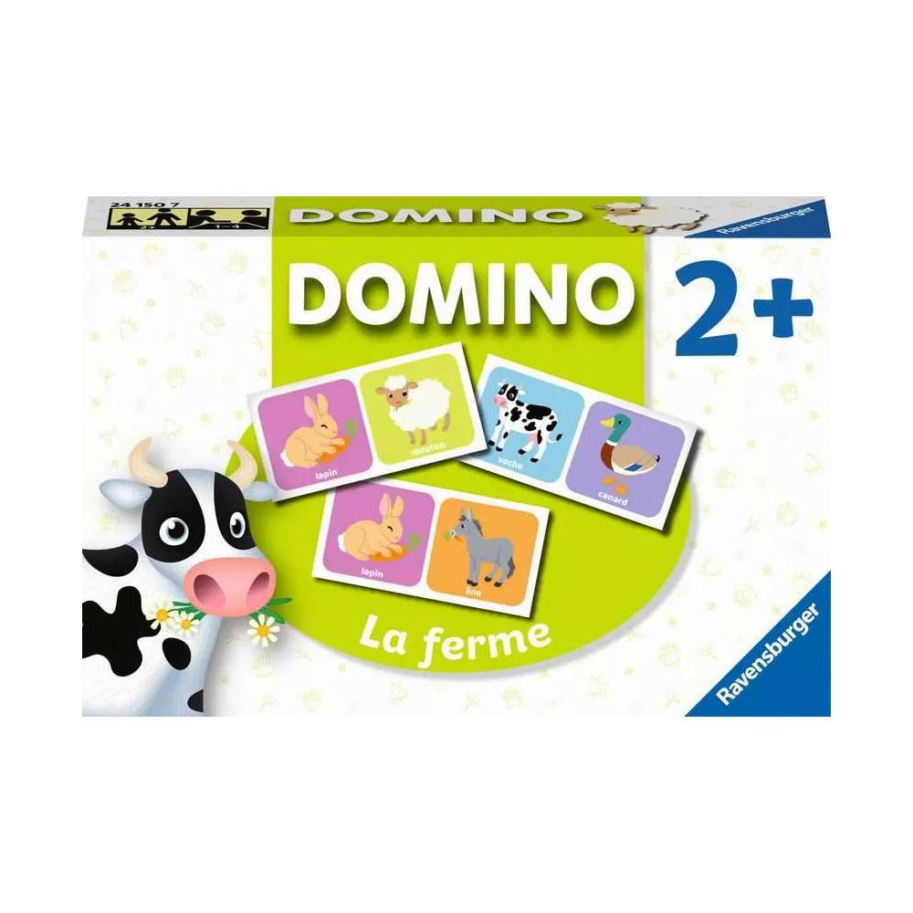 Ravensburger Ravensburger Domino Les Animaux 18 Pieces | RV24150-7 - Toys & Games - Lebanon
