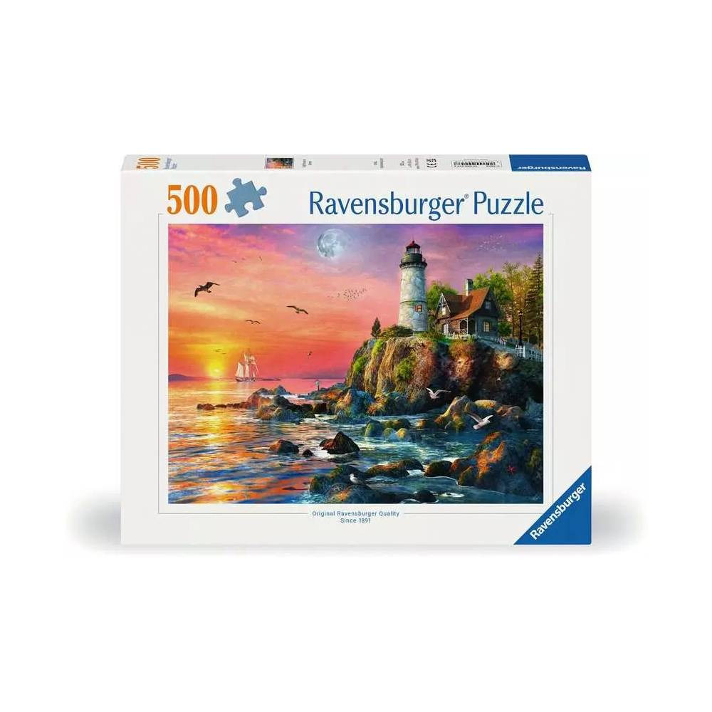 Ravensburger Ravensburger Lighthouse by the Sea 500 Pieces Puzzle | RV23899-6 - Toys & Games - Lebanon