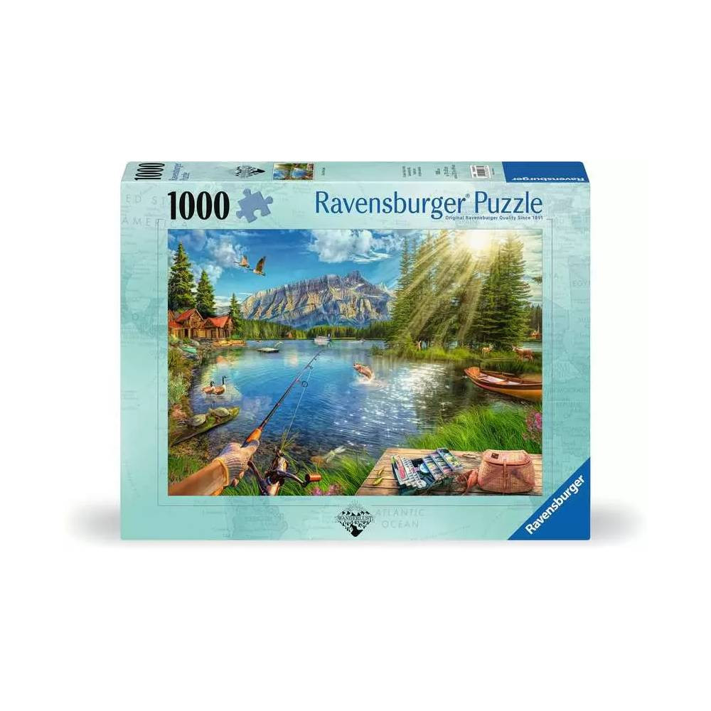 Ravensburger Ravensburger Life at the Lake 1000 Pieces Puzzle | RV12000877 - Toys & Games - Lebanon