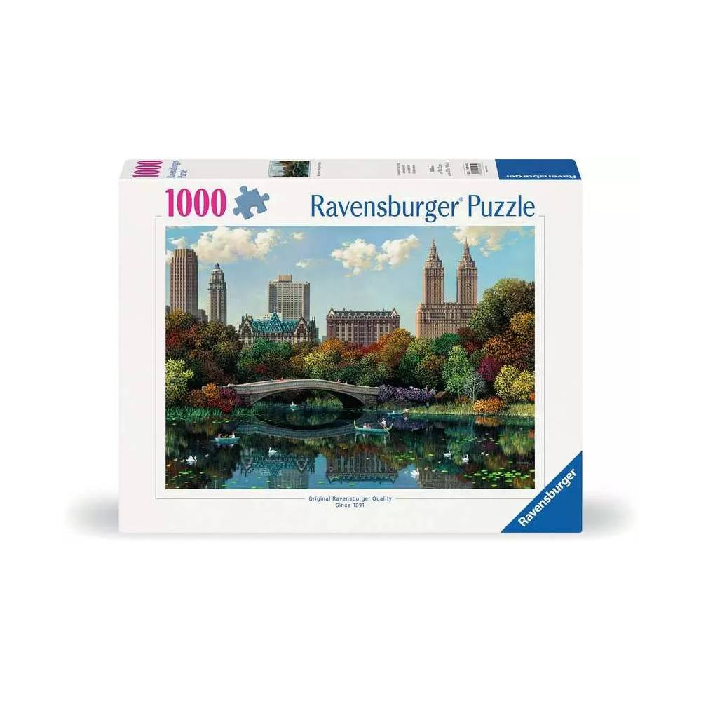 Ravensburger Ravensburger NY Central Park Bow Bridge 1000 Pieces Puzzle | RV12001485 - Toys & Games - Lebanon