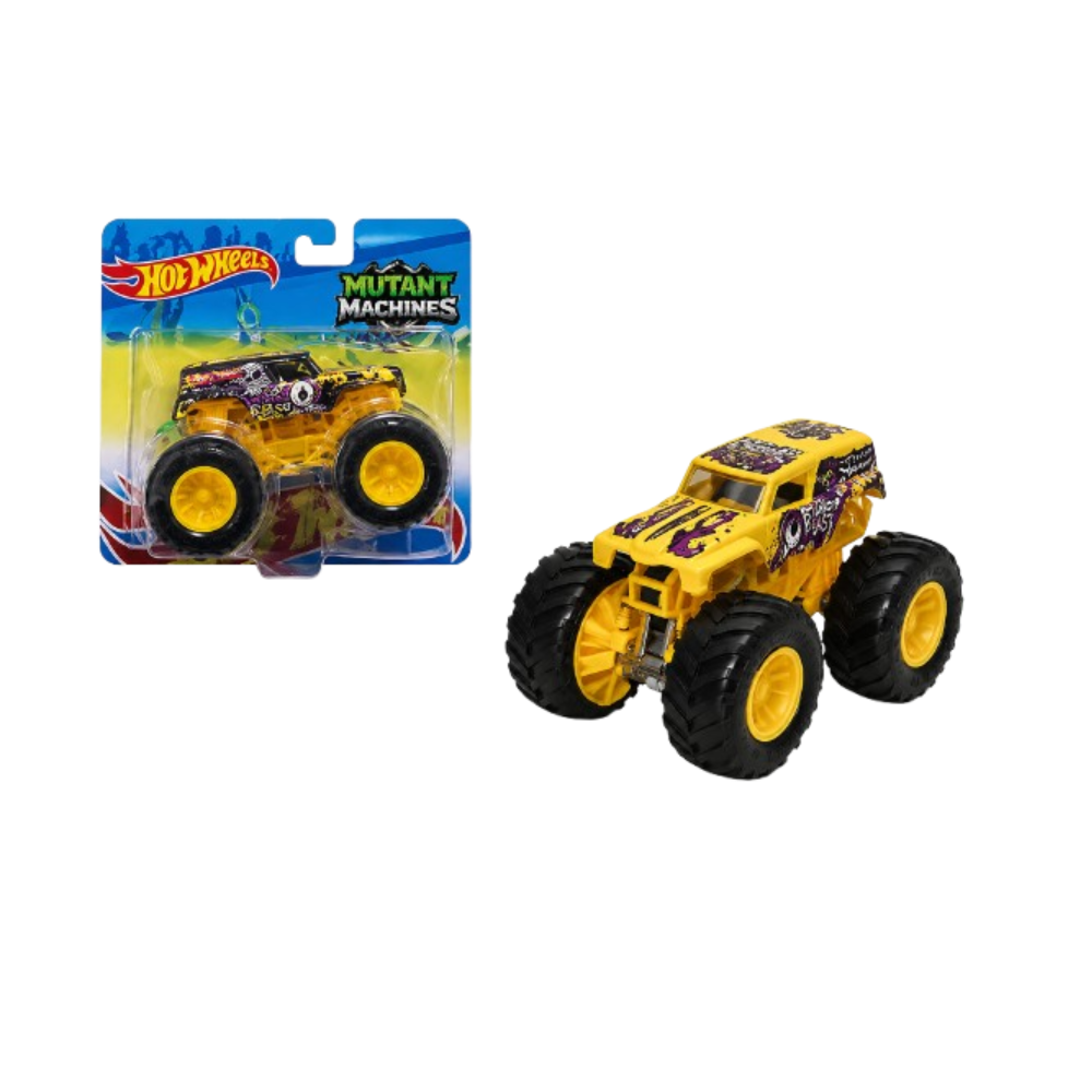 Monster Monster Truck Toy – Yellow Off-Road Big Wheels Vehicle | AL527 - Toys & Games - Lebanon