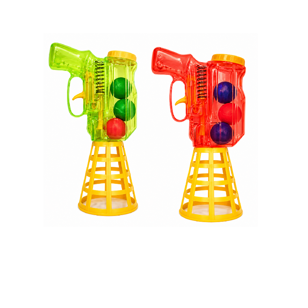  Ball Shooter Toy Gun – Catch & Launch Game Set with Balls (Assorted Colors) | 967-4 - Toys & Games - Lebanon