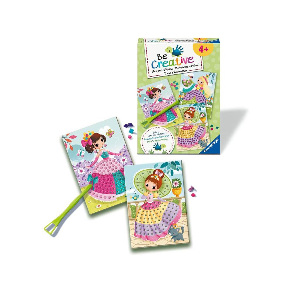 Ravensburger Ravensburger BeCreative Mosaic Princess Craft Kit | RV25533-7 - Toys & Games - Lebanon