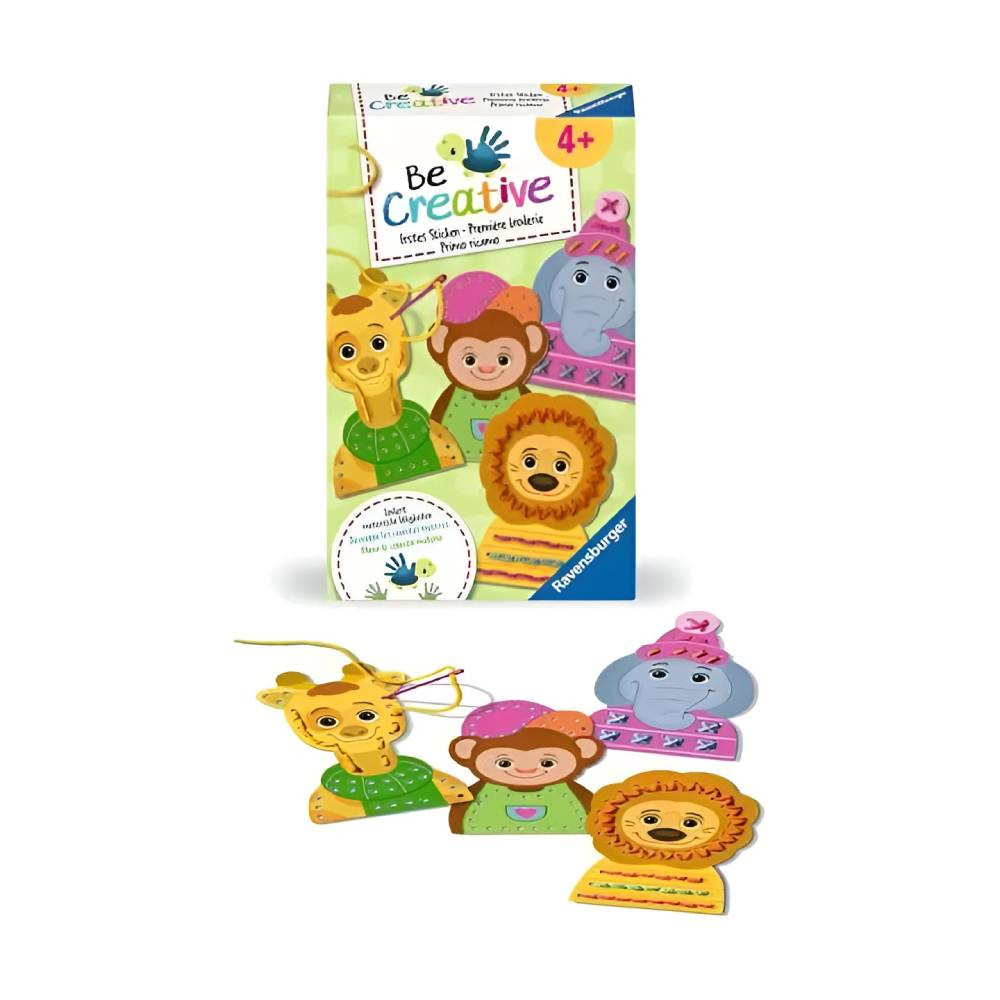 Ravensburger Ravensburger BeCreative First Embroidery Craft Kit | RV25536-8 - Toys & Games - Lebanon