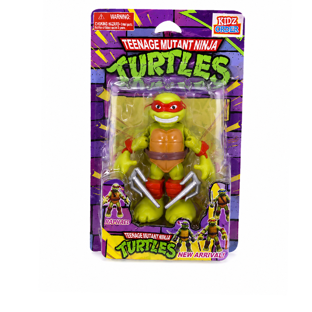  TMNT Action Figure – Turtle Character Toy with Accessories (Blister Pack) | 16644 - Toys & Games - Lebanon