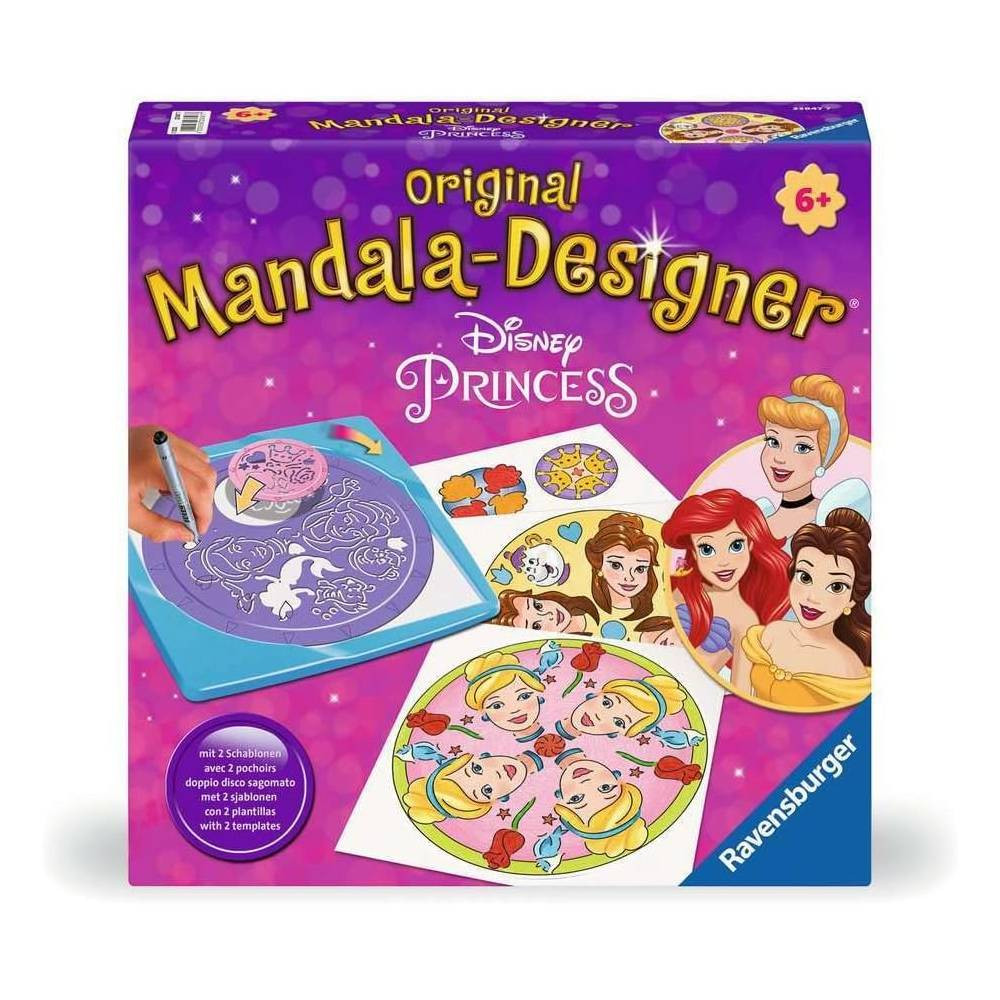 Ravensburger Ravensburger Midi Mandala-Designer Princess Drawing Kit | RV23847-7 - Toys & Games - Lebanon