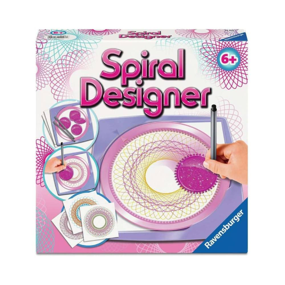 Ravensburger Ravensburger Midi Spiral Designer Girls Drawing Kit | RV29027-7 - Toys & Games - Lebanon