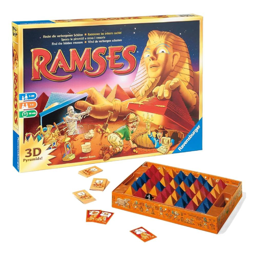 Ravensburger Ravensburger Ramses Memory Board Game EN/F | RV26719-4 - Toys & Games - Lebanon