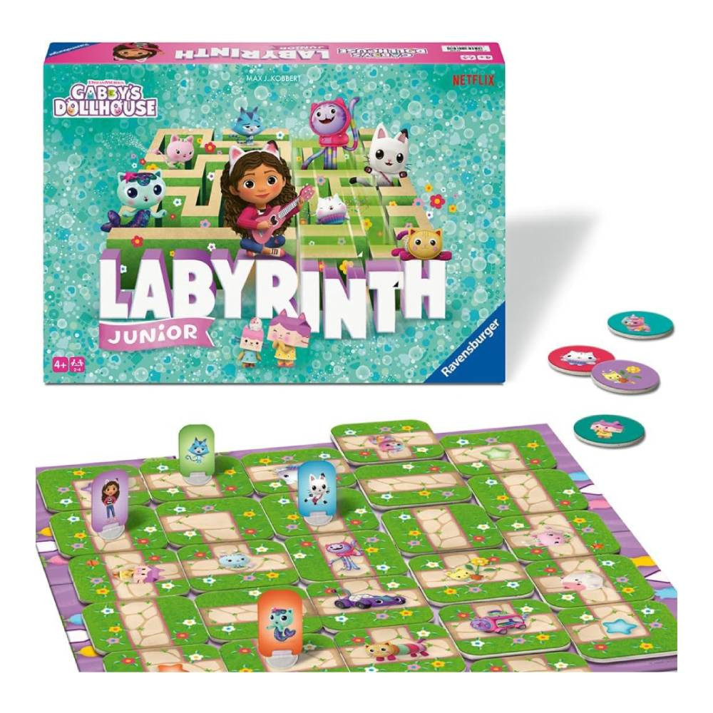 Ravensburger Ravensburger Gabby’s Dollhouse Junior Labyrinth Board Game | RV22648-1 - Toys & Games - Lebanon