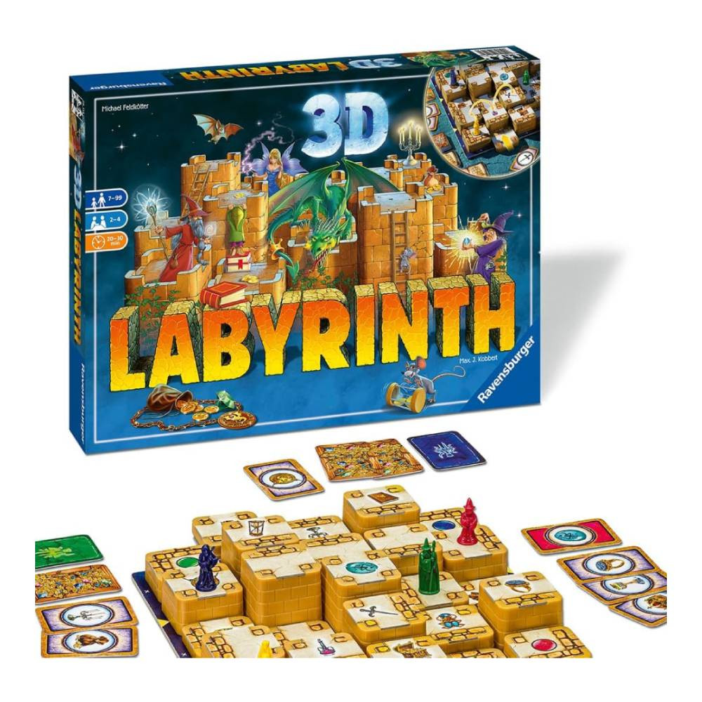 Ravensburger Ravensburger 3D Labyrinth Board Game EN | RV26831-3 - Toys & Games - Lebanon
