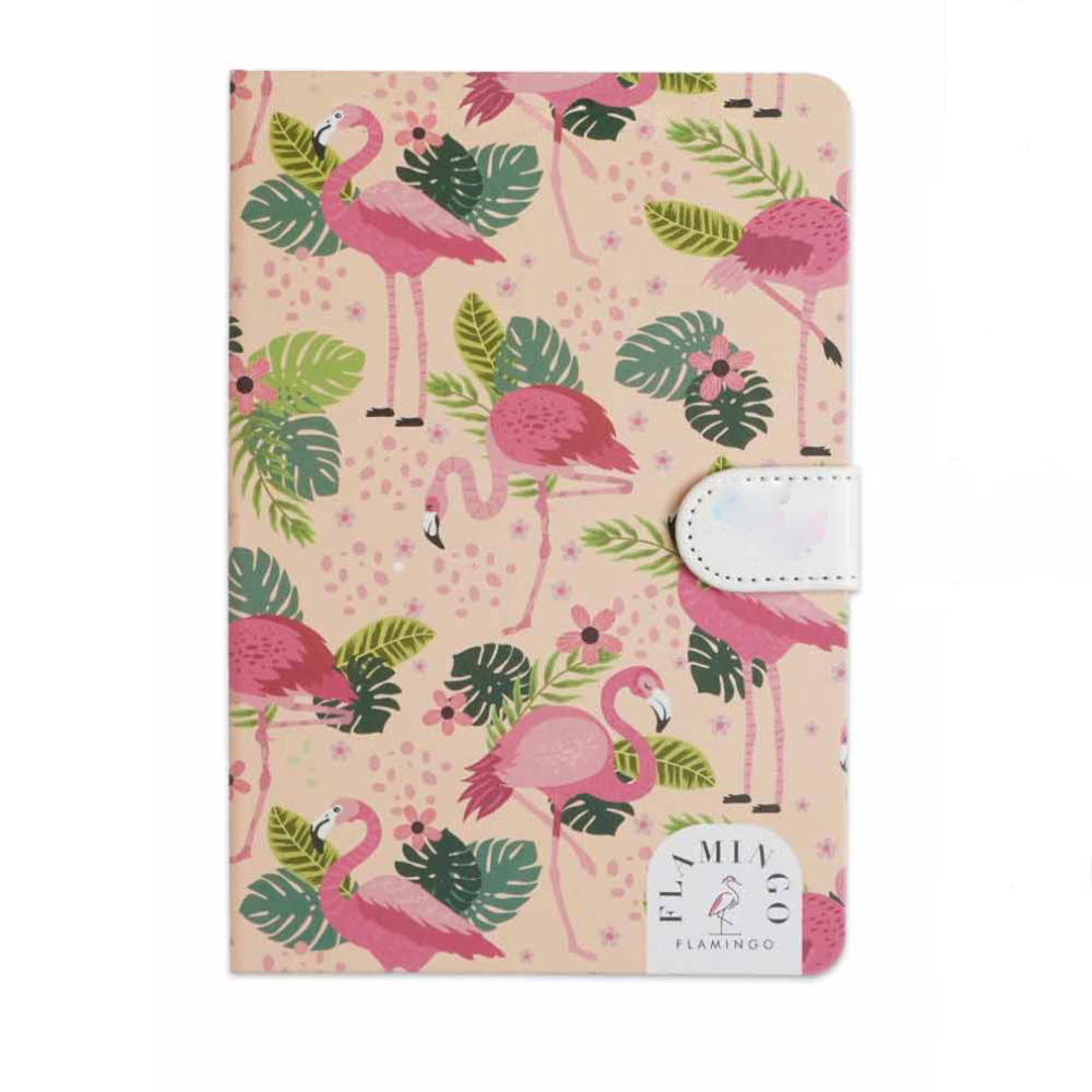 Notebook - 19x13cm - Flamingo Pink | D320 - Computers & Tech - Lebanon