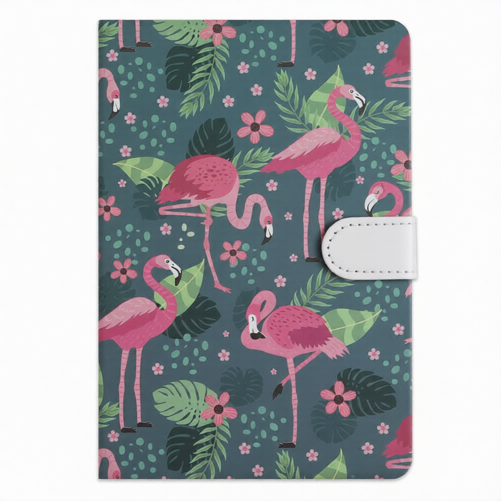 Notebook - 19x13cm - Flamingo Green | D320 - Computers & Tech - Lebanon