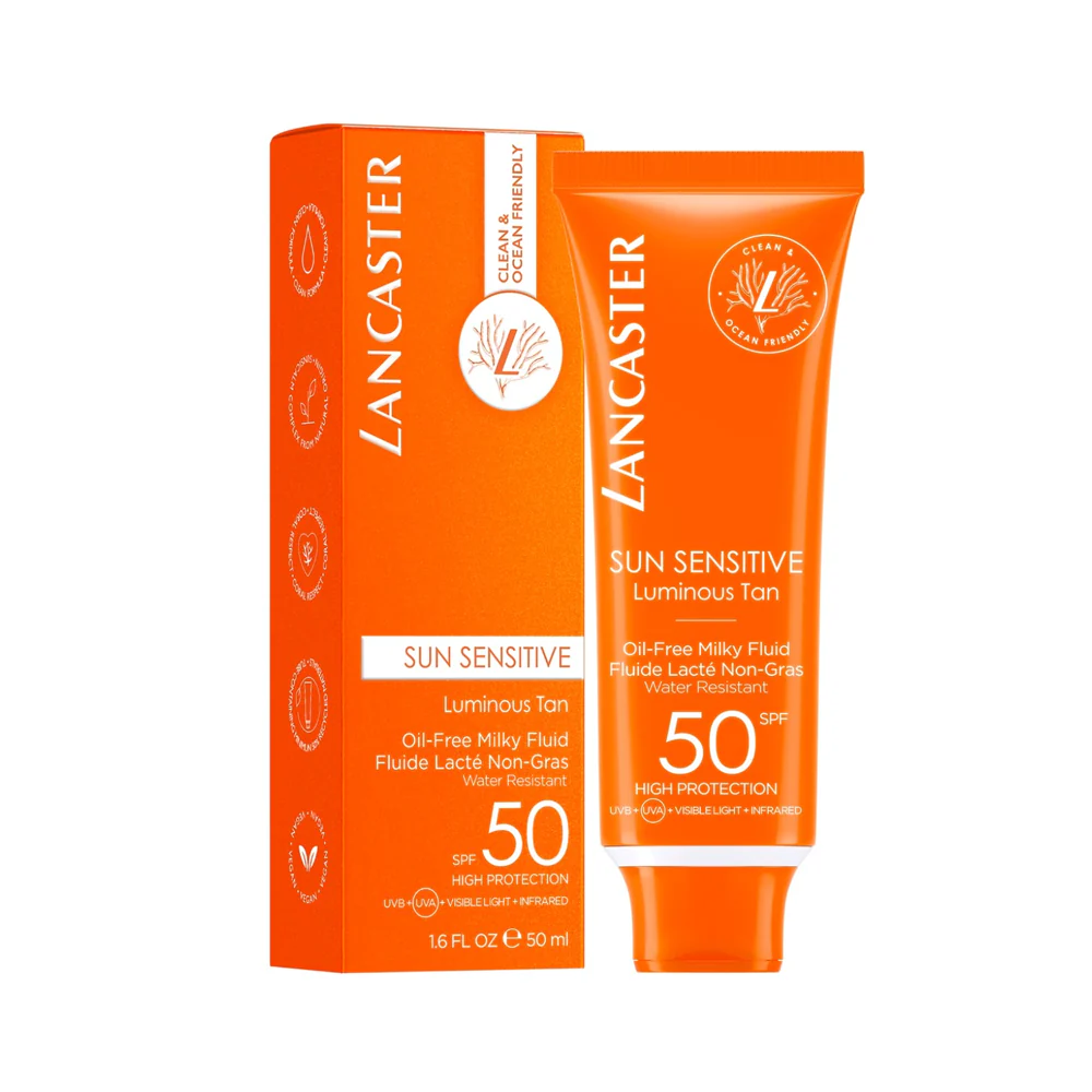 Lancaster Lancaster Sun Sensitive Oil-Free Milky Fluid SPF50 50ml | SPF50 - Beauty & Personal Care - Lebanon