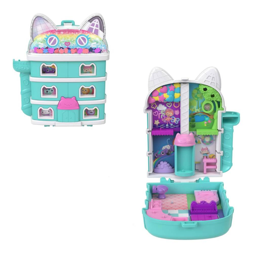 Polly Pocket Polly Pocket Gabby's Dollhouse Compact Playset | MTPPJFV02 - Toys & Games - Lebanon