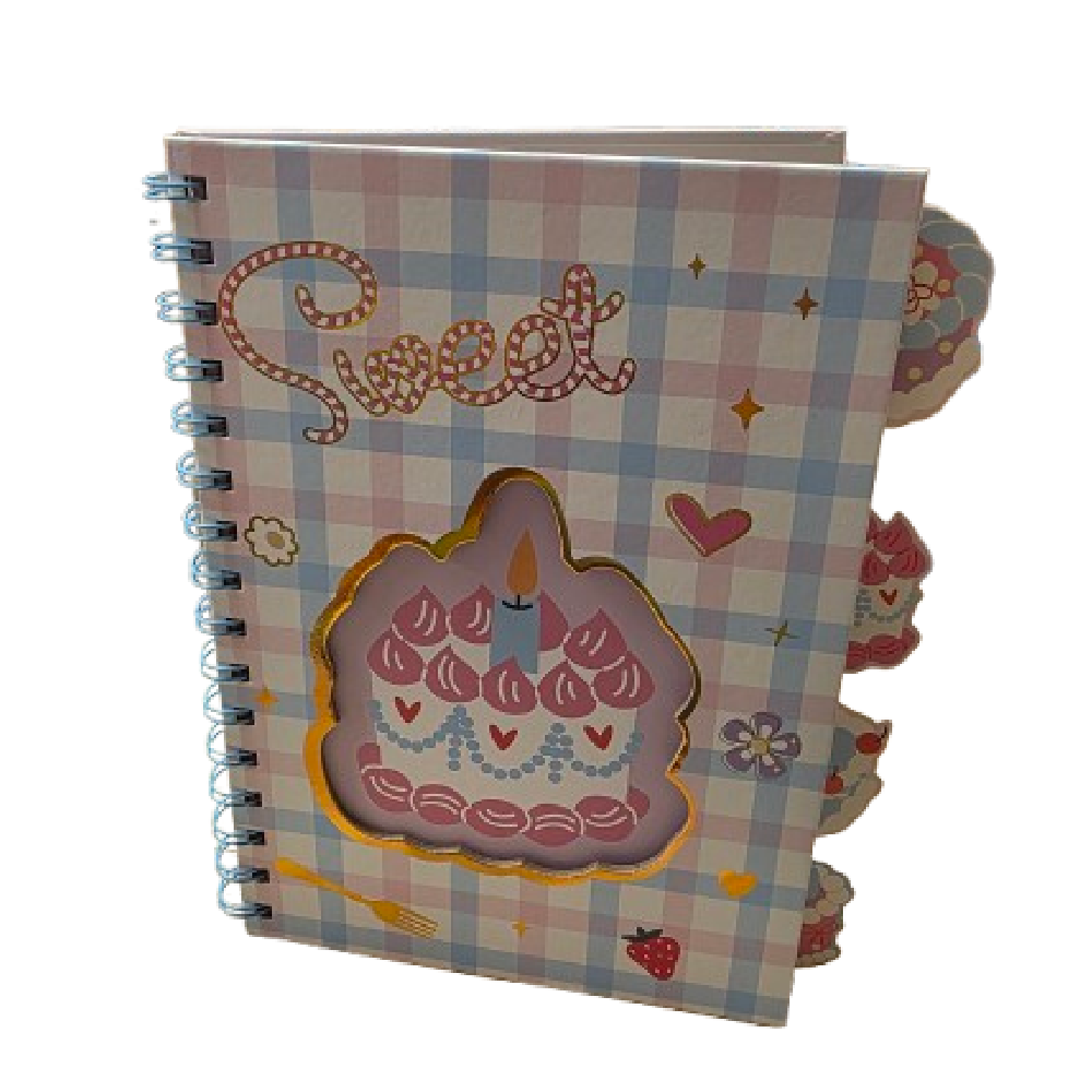 Notebook - Sweet - 21x16.5cm - White | D337 - Computers & Tech - Lebanon