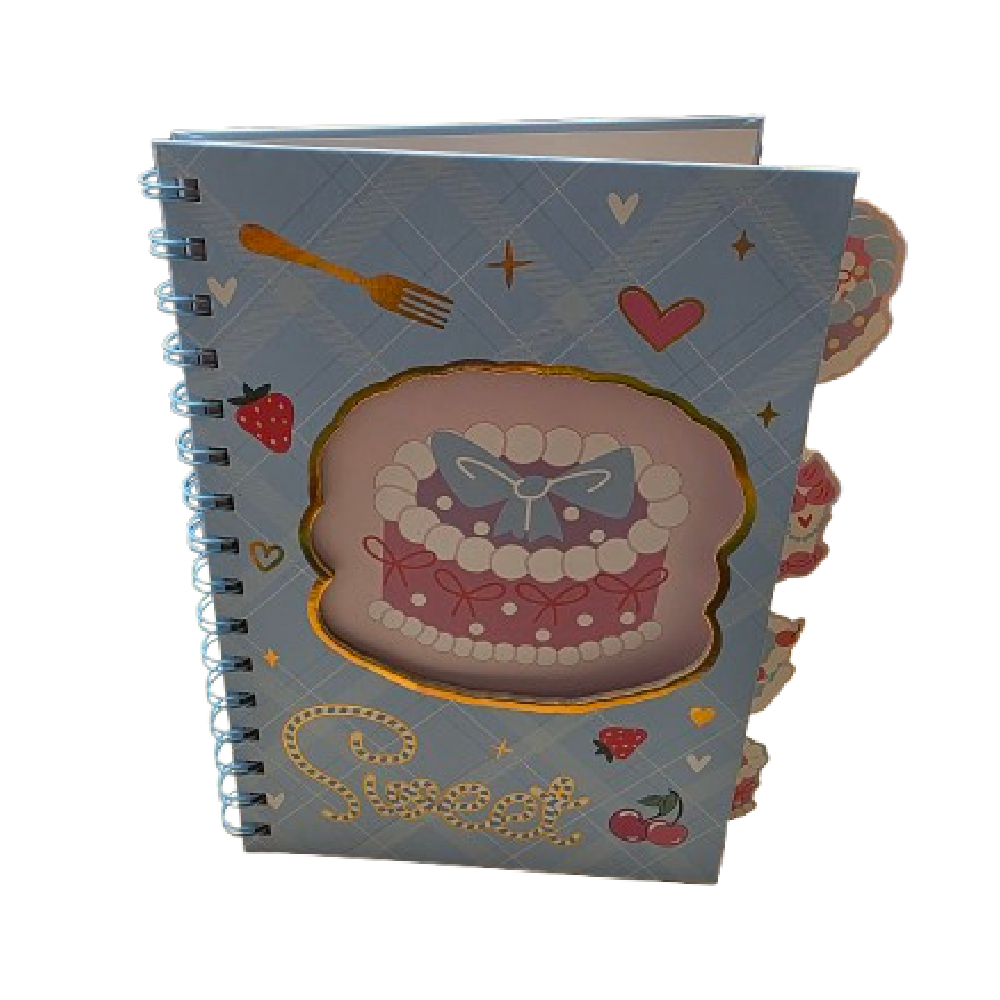 Notebook - Sweet - 21x16.5cm - Blue | D337 - Computers & Tech - Lebanon