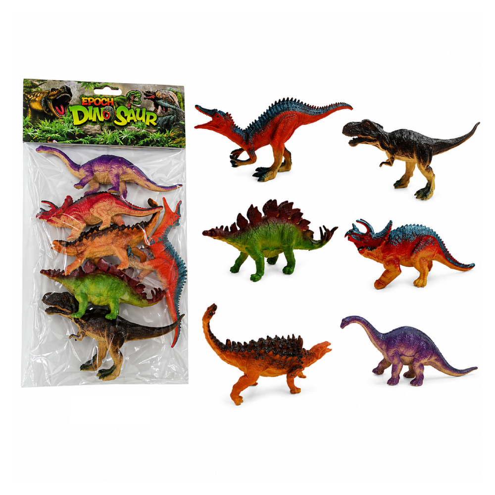  Dinosaur Toy Figures Set (Assorted Dino Pack) | YD-618 - Toys & Games - Lebanon