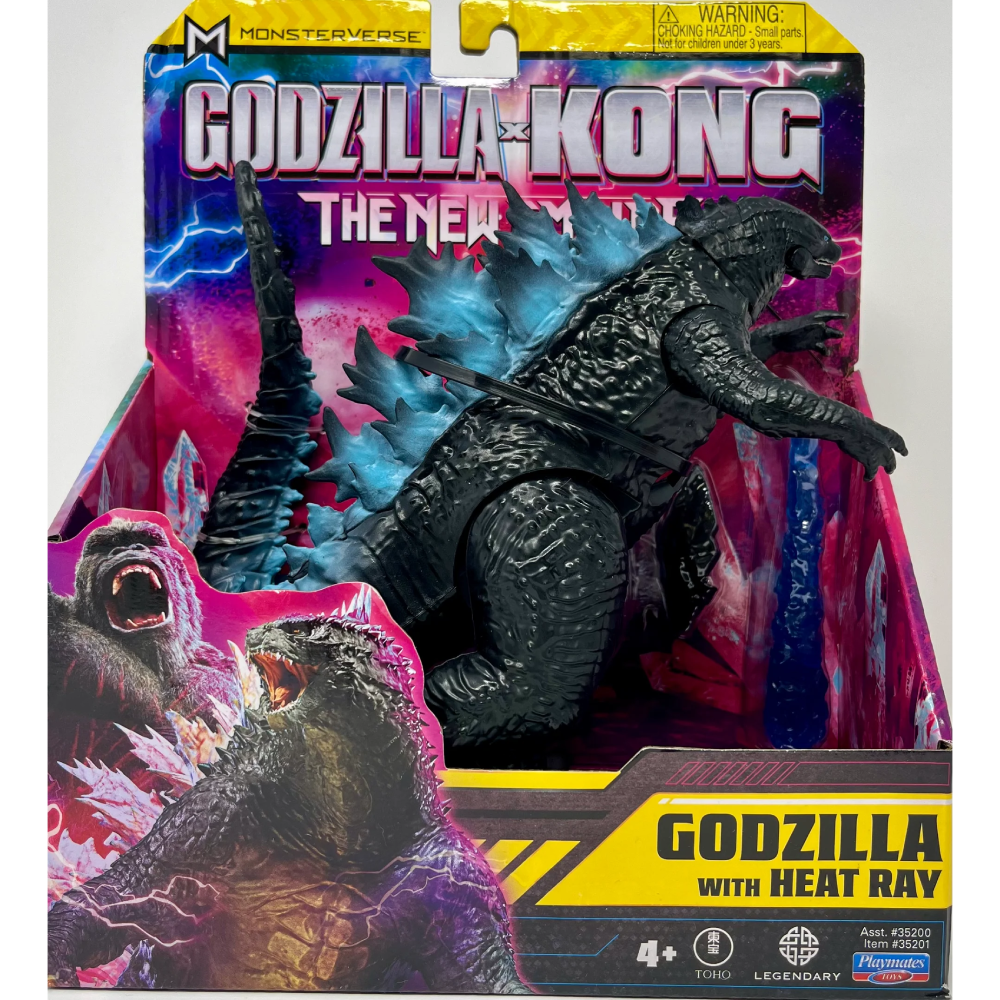 Playmates Toys Godzilla x Kong Inspired Godzilla Action Figure (Large Size) | AL525 - Toys & Games - Lebanon
