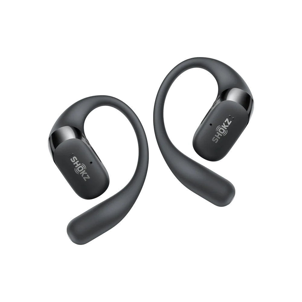 SHOKZ OpenFit 2+ True Wireless Open-Ear Sport Earbuds with Dolby Audio - Black