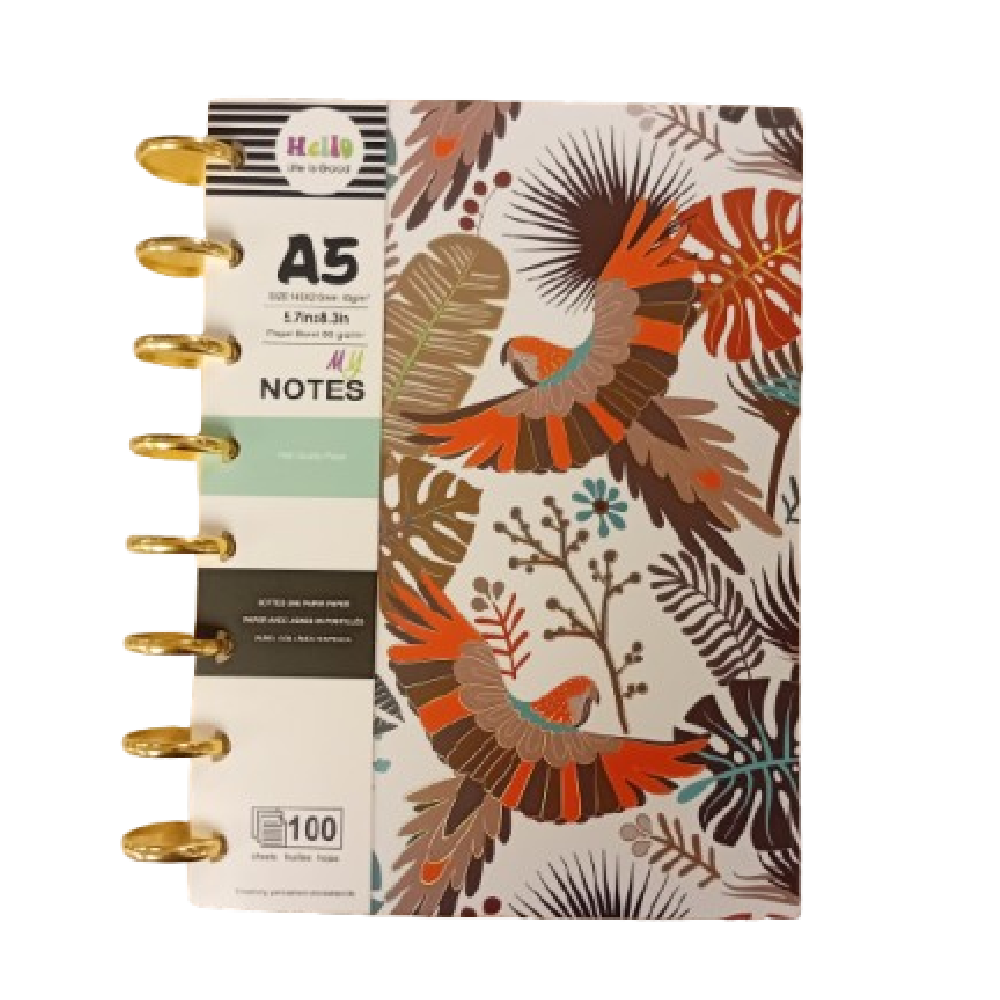 Notebook - Colored Animal Print - 20.5x15.5cm | D318 - Computers & Tech - Lebanon