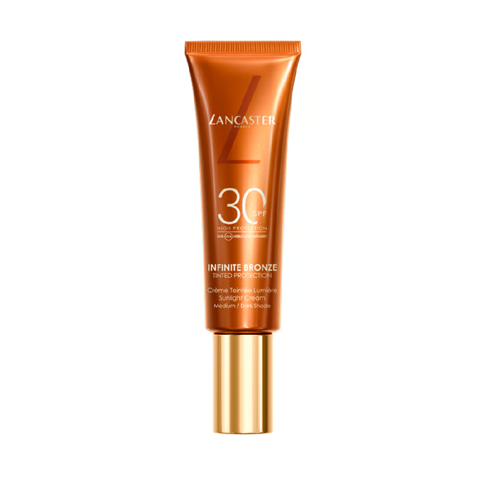 Lancaster Lancaster Infinite Bronze Tinted Protection Sunlight Cream SPF30 Medium/Dark 50ml - Beauty & Personal Care - Lebanon