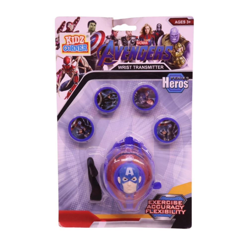 Avengers Wrist Transmitter Captain America Toy Set | 826-199 - Toys & Games - Lebanon
