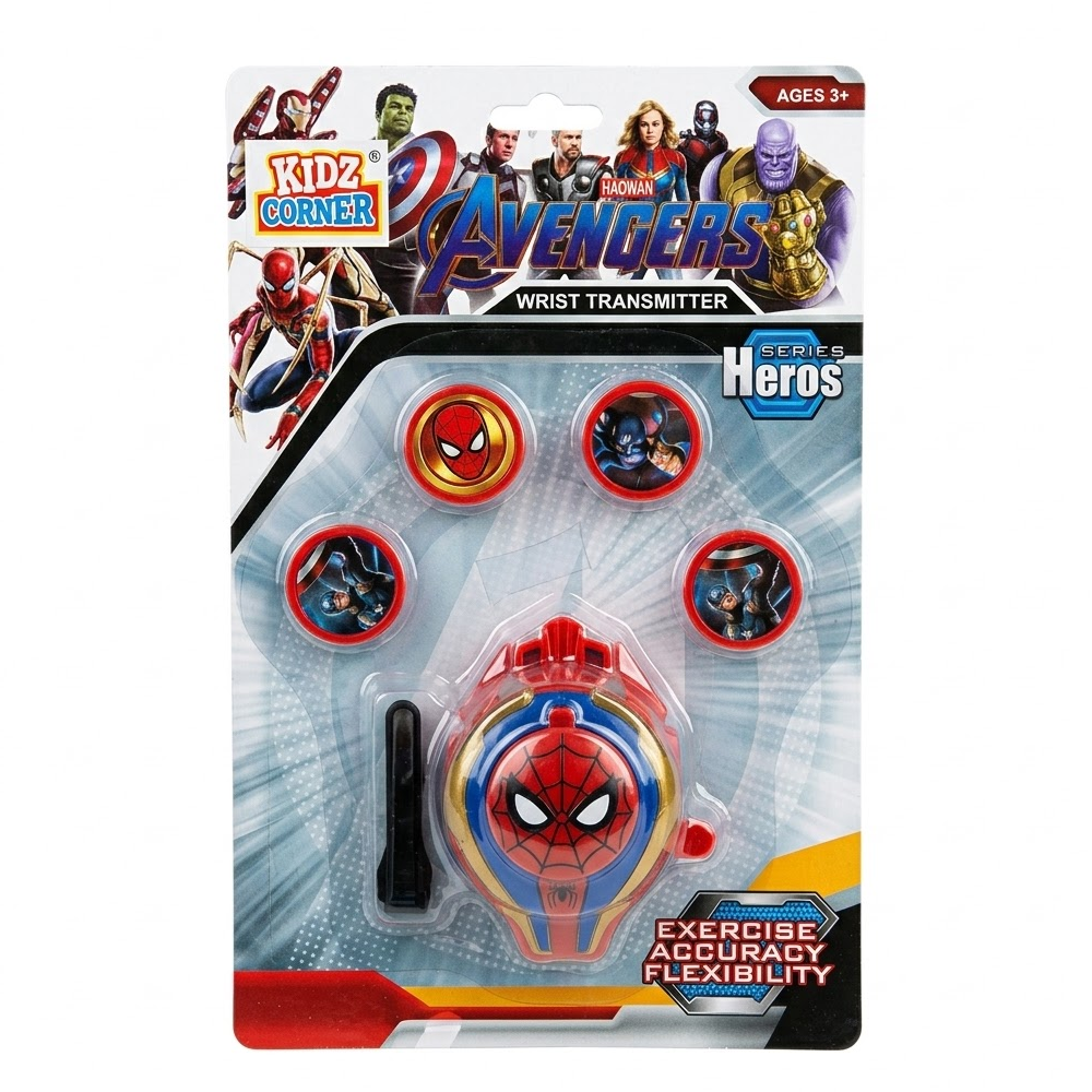 Avengers Wrist Transmitter Spider-Man Toy Set | 826-199 - Toys & Games - Lebanon