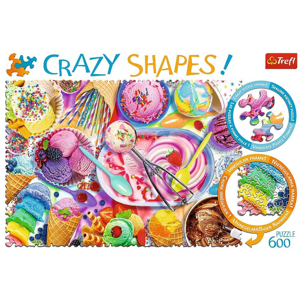 Trefl Trefl 600-Piece Crazy Shapes Sweet Dream Puzzle | 11119 - Toys & Games - Lebanon