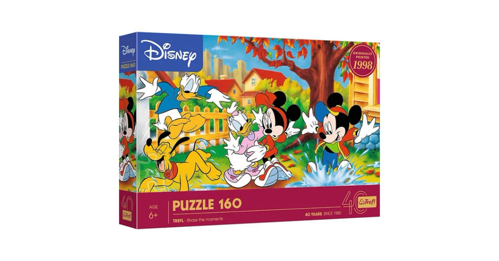 Trefl Trefl 160-Piece 40th Anniversary Mickey Mouse Puzzle | 40055 - Computers & Tech - Lebanon