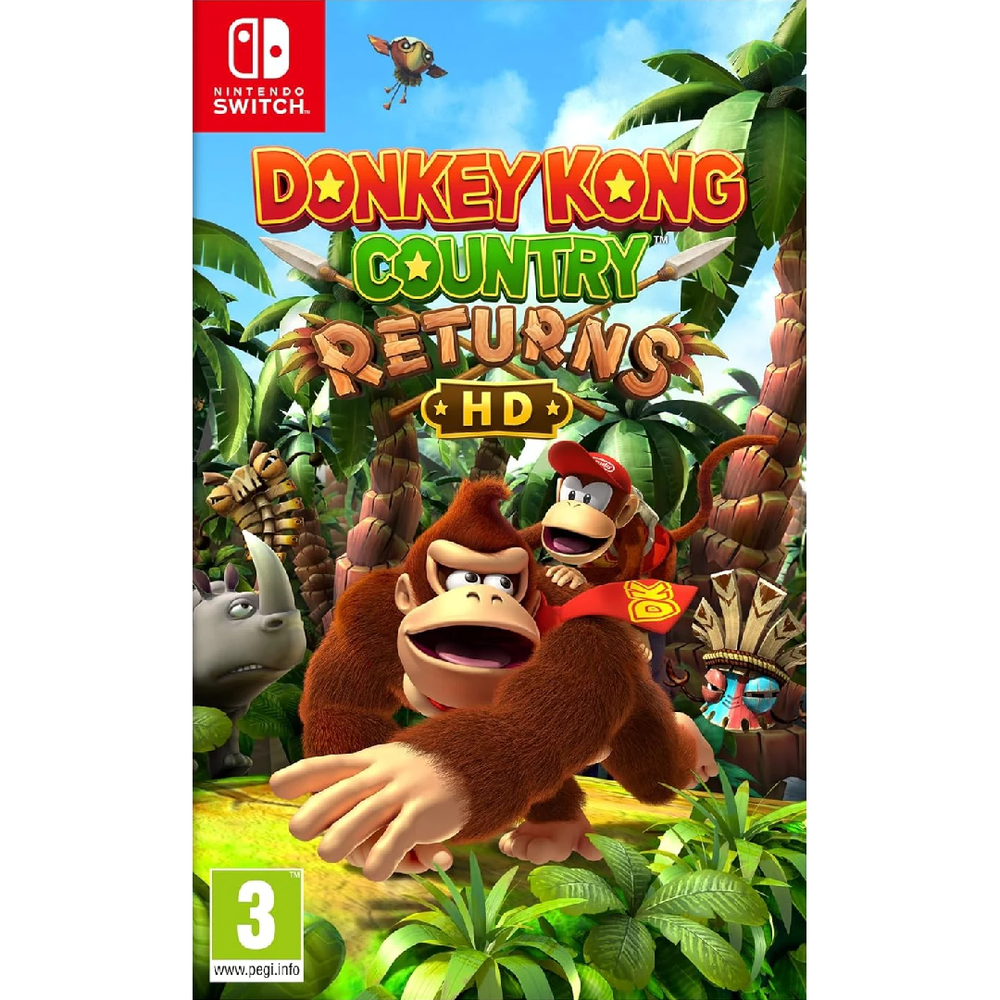 Nintendo Donkey Kong Country Returns HD - Nintendo Switch - Gaming - Lebanon