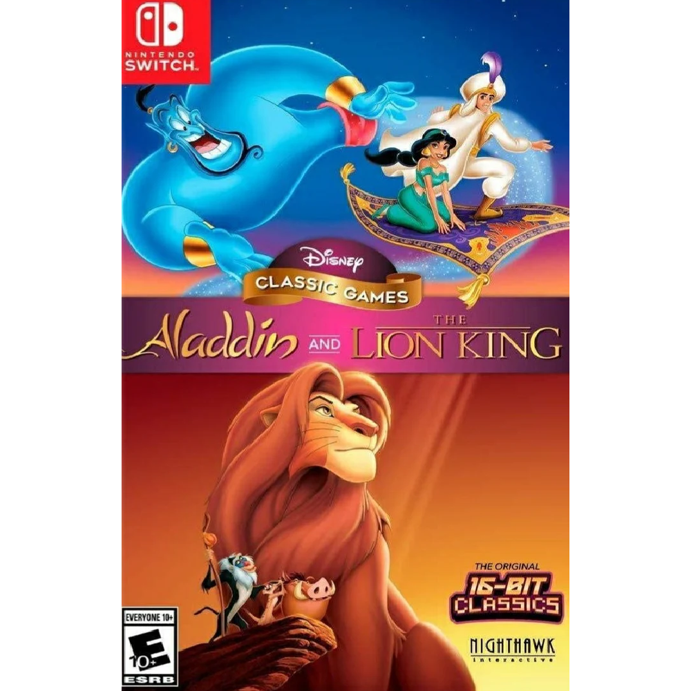 Nintendo Disney Classic Games: Aladdin and The Lion King - Nintendo Switch - Gaming - Lebanon