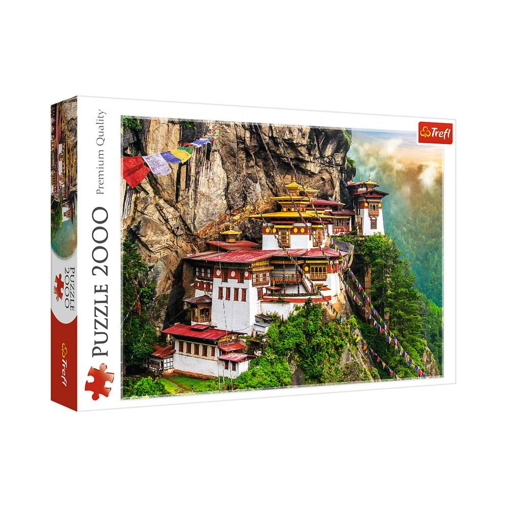 Trefl Trefl 2000 Pcs Puzzle - Tiger’s Nest, Bhutan | 27092 - Toys & Games - Lebanon