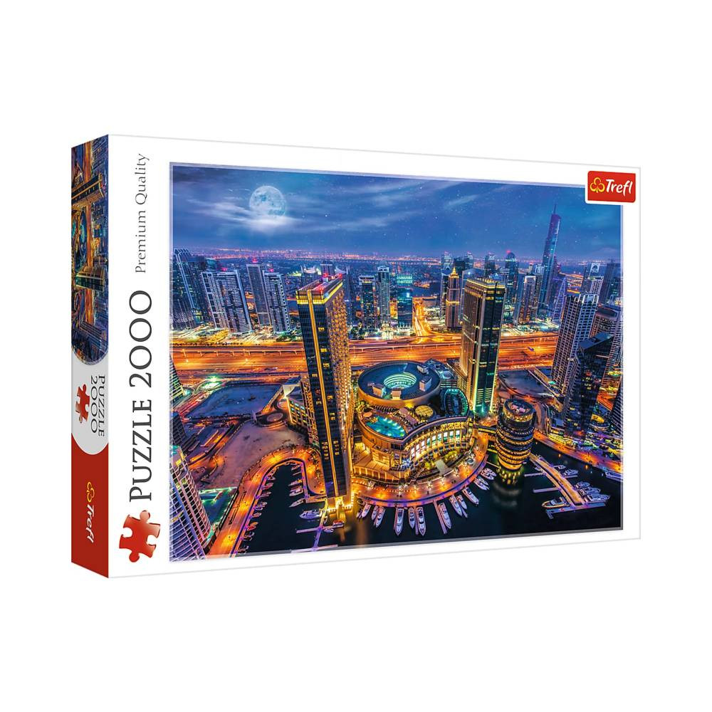 Trefl Trefl 2000 Pcs Puzzle - Light of Dubai | 27094 - Toys & Games - Lebanon