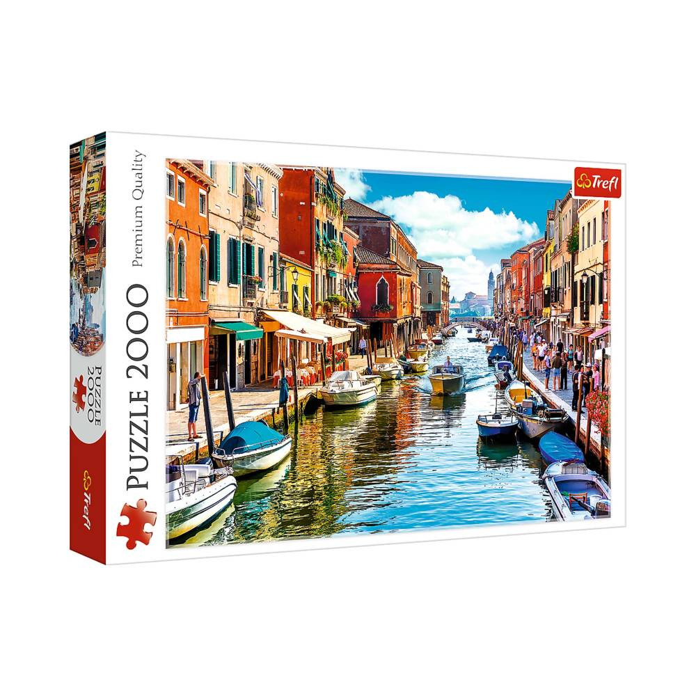 Trefl Trefl 2000 Pcs Puzzle - Murano Island, Venice | 27110 - Toys & Games - Lebanon