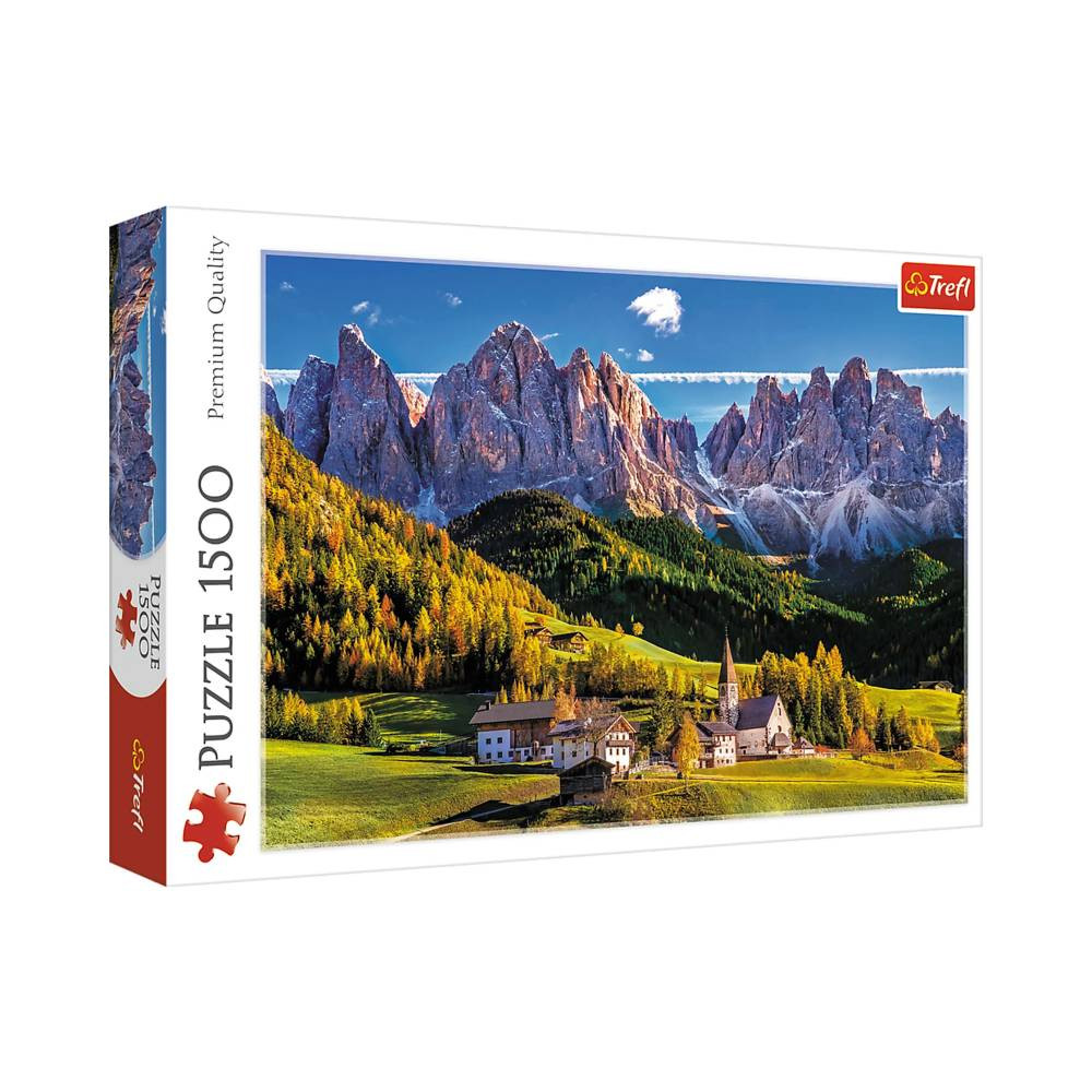 Trefl Trefl 1500 Pcs Puzzle - Val di Funes Valley | 26163 - Toys & Games - Lebanon