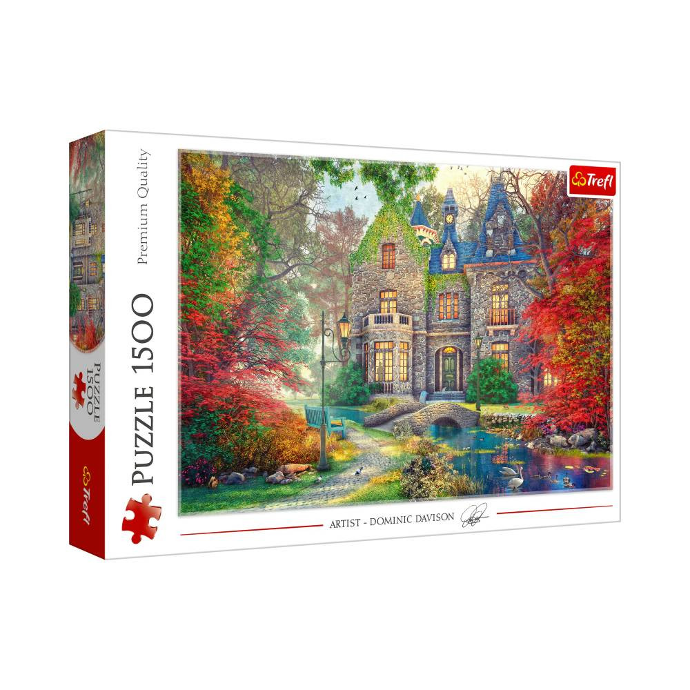 Trefl Trefl 1500 Pcs Puzzle - Autumn Mansion | 26213 - Toys & Games - Lebanon